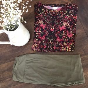 LuLaRoe Irma and Leggings